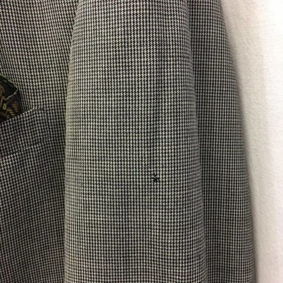 GANT Sport Coat Pure Wool Houndstooth 2 Button - Picture 2 of 8